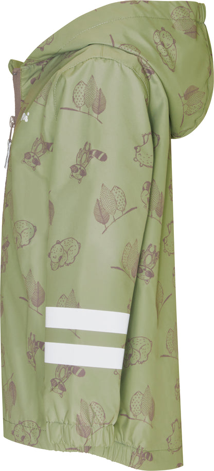 Playshoes Kinder Regenjacke Wald grün