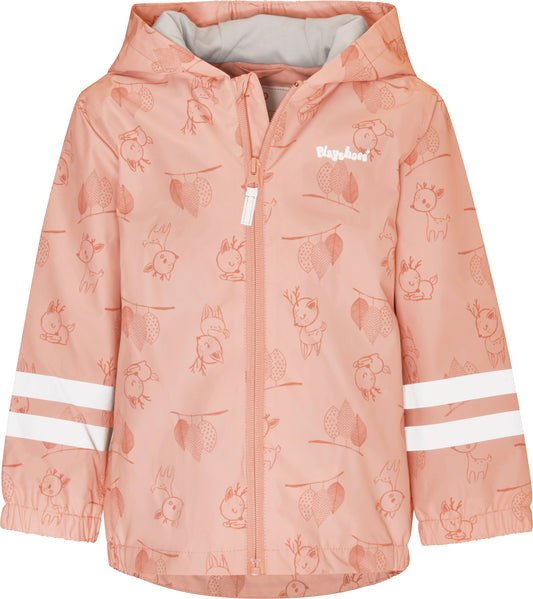 Playshoes Kinder Regenjacke Rehe Rosa