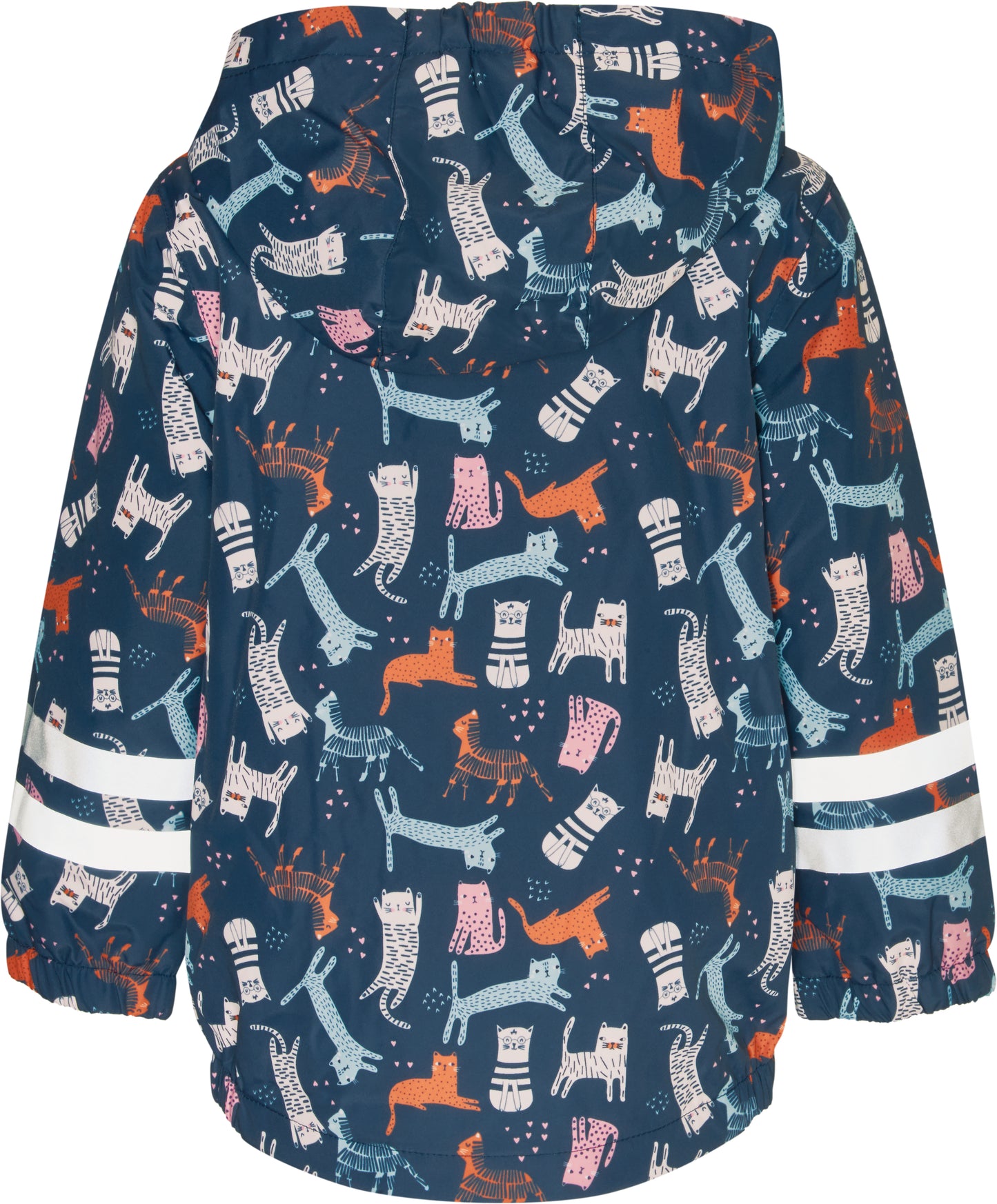 Playshoes Kinder Regenjacke Katzen Allover