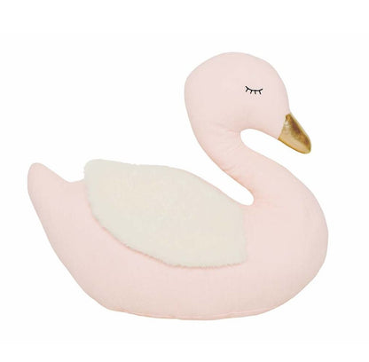 Jabadabado Kuschelkissen Schwan Rosa