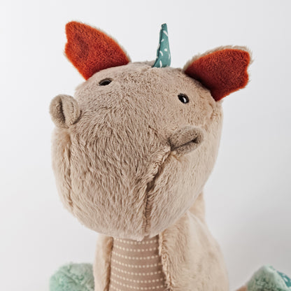 Sigikid Plüschtier Drache Sweety Patchwork