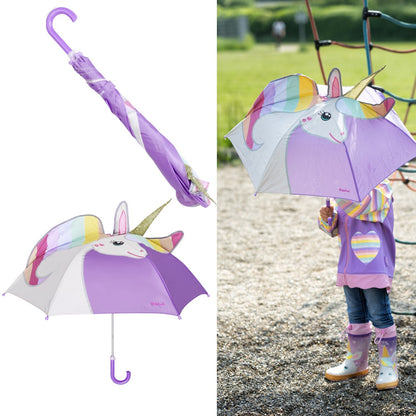 Playshoes Regenschirm Einhorn