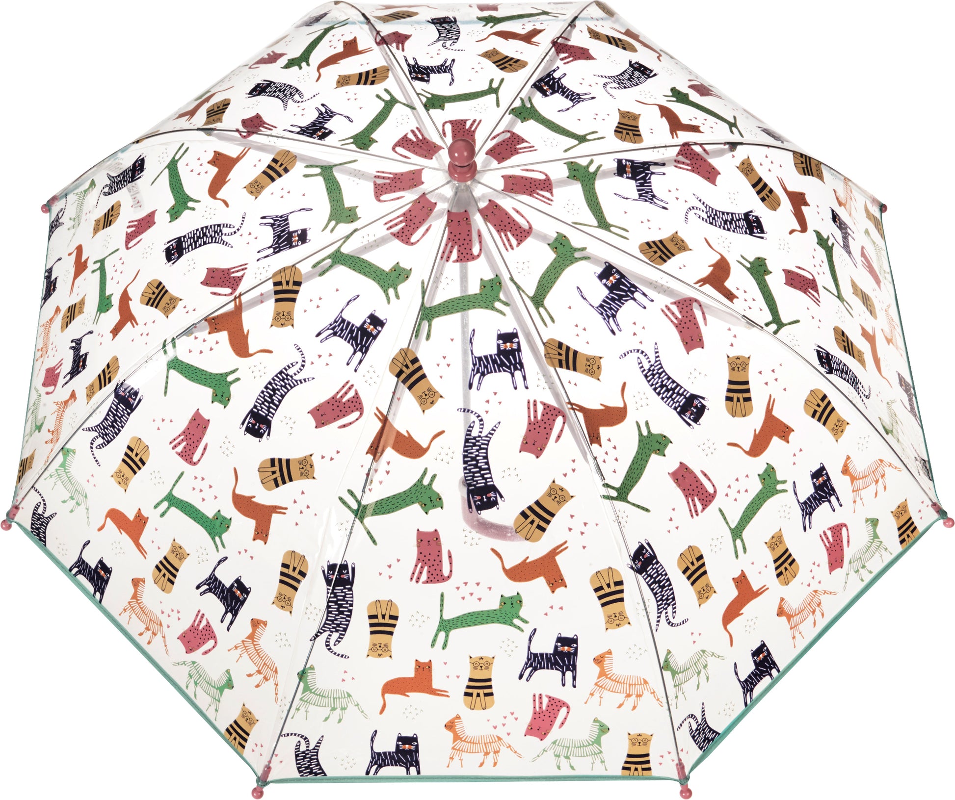 Playshoes Kinder Regenschirm Katzen