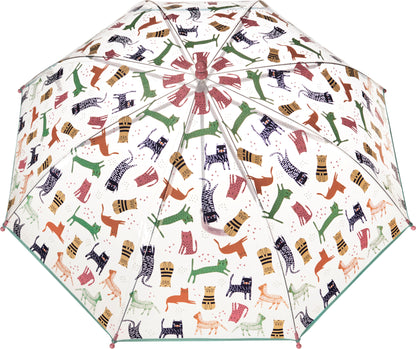 Playshoes Kinder Regenschirm Katzen