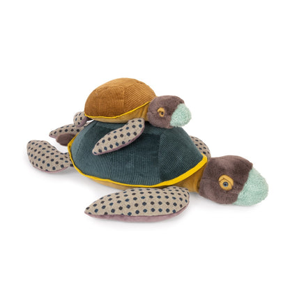 Moulin Roty Kuscheltier Große Meeres Schildkröte 60cm