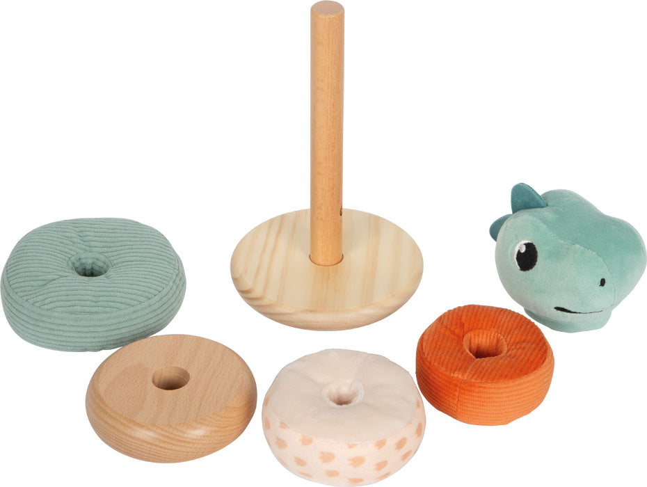 SFC Stoff Stapelringe Stapelturm Dino 12M+