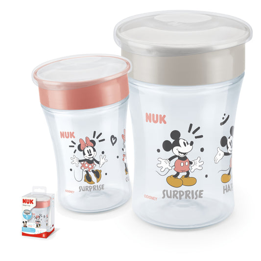 NUK 360° Magic Cup Trinklernbecher Mickey Minnie 230ml 8m+