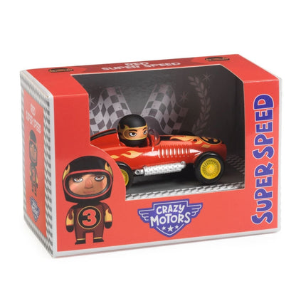 Djeco Blechauto Crazy Motors: Roter Flitzer