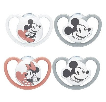 NUK Space Silikon-Schnuller Disney Mickey Mouse 2er