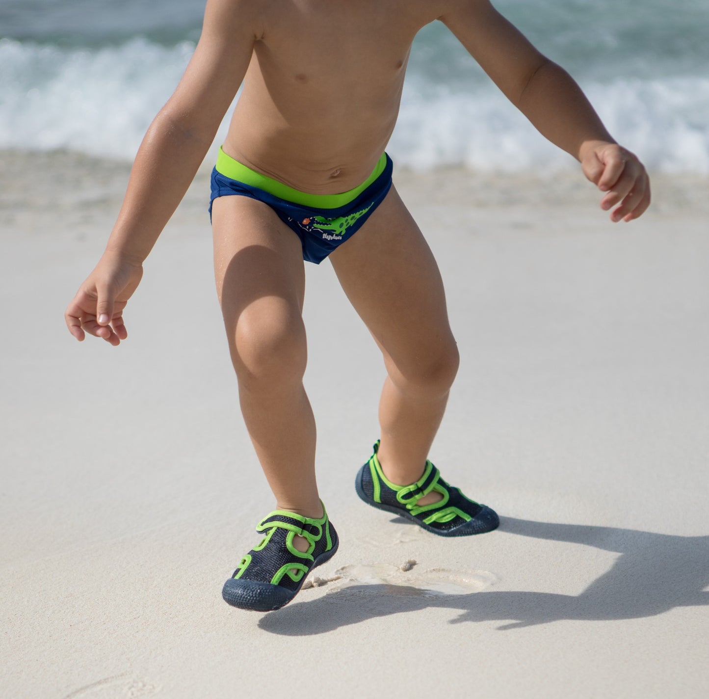 Playshoes Sandale für Sandkasten, Schwimmbad oder Zuhause