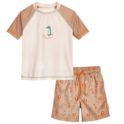 Playshoes UV Badeset Wildtiere Beige