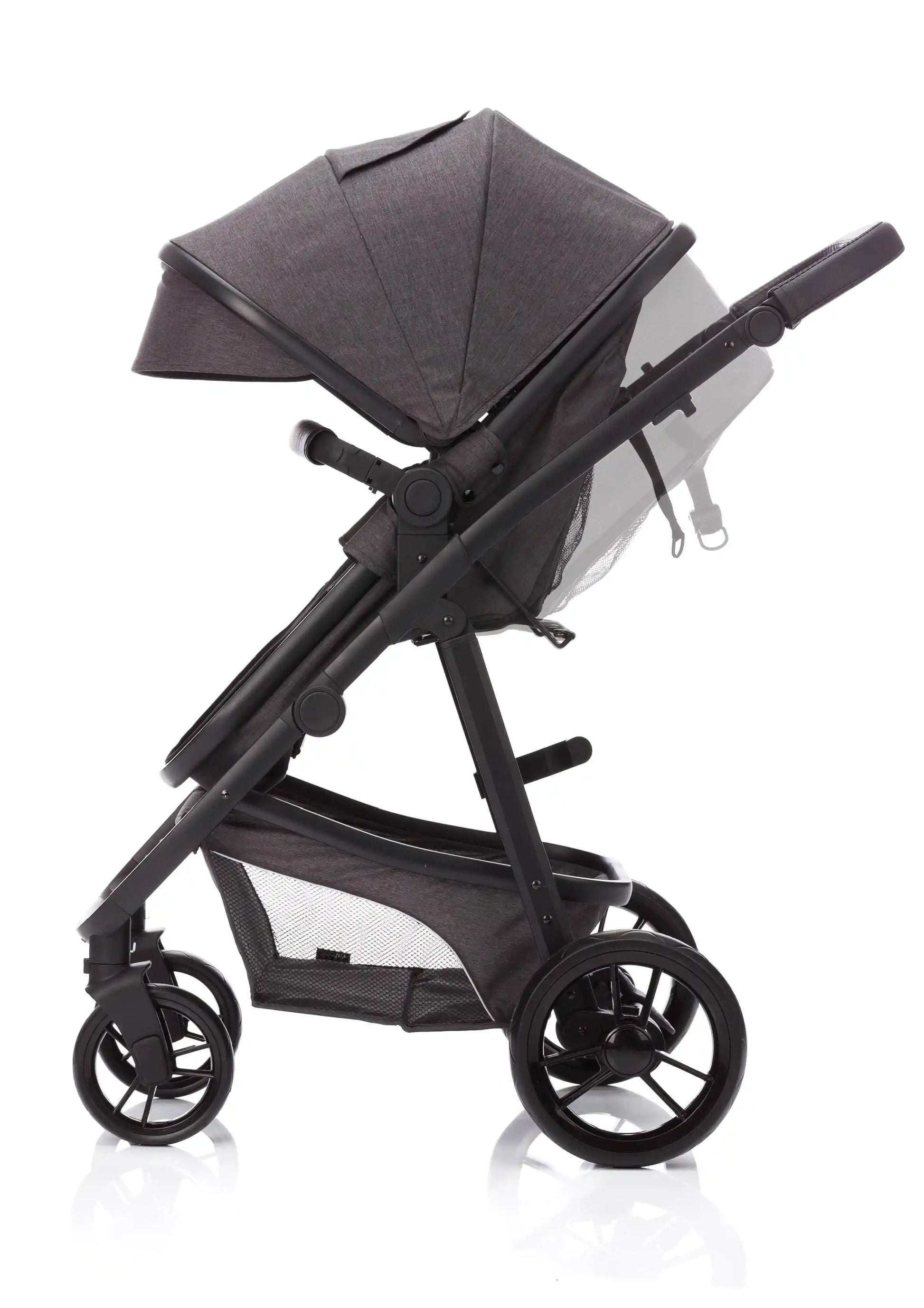 Fillikid Kinderwagen Set fillPanther Grau Melange