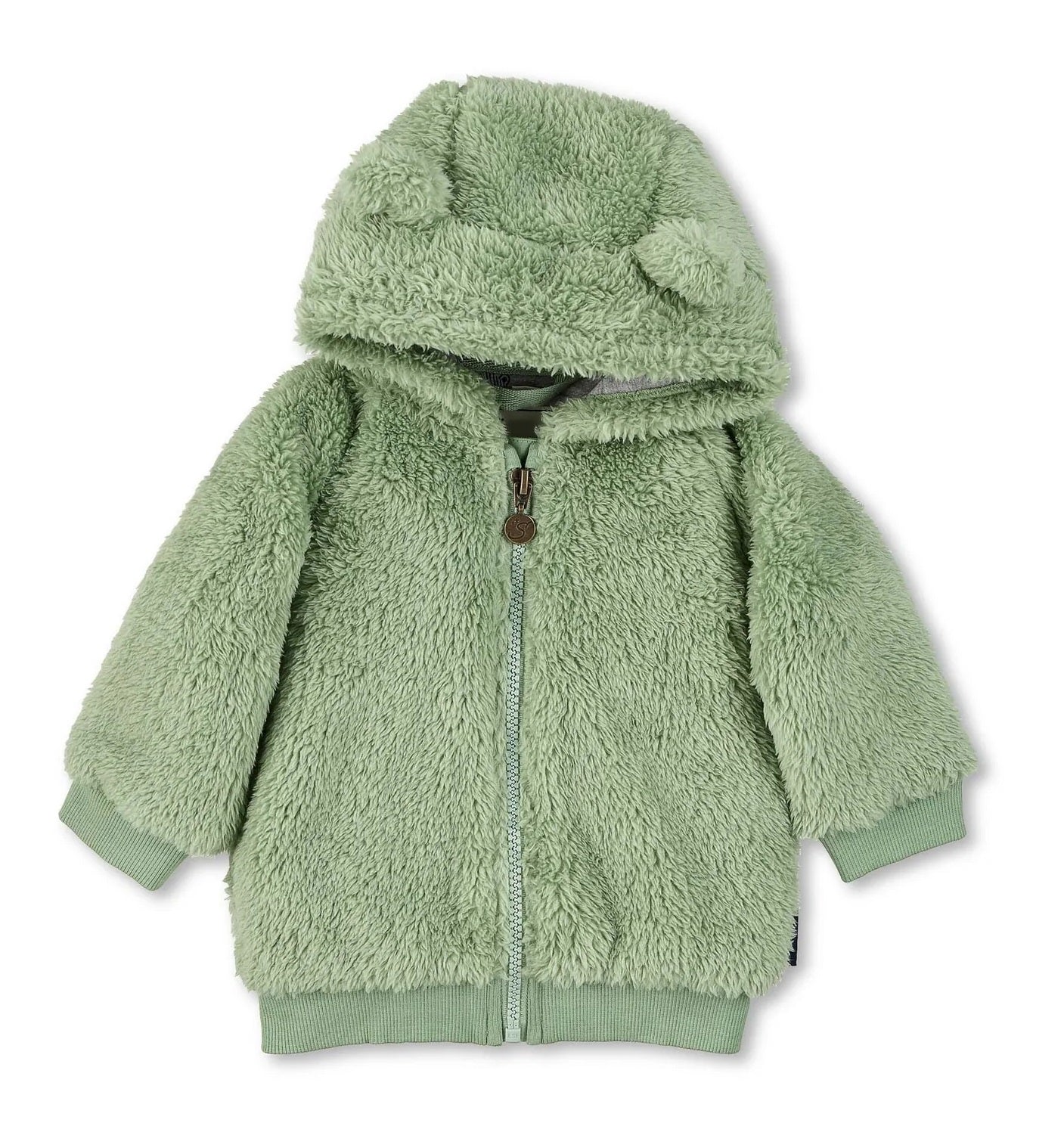 Sterntaler Kuschel Bärchen Babyjacke Grün