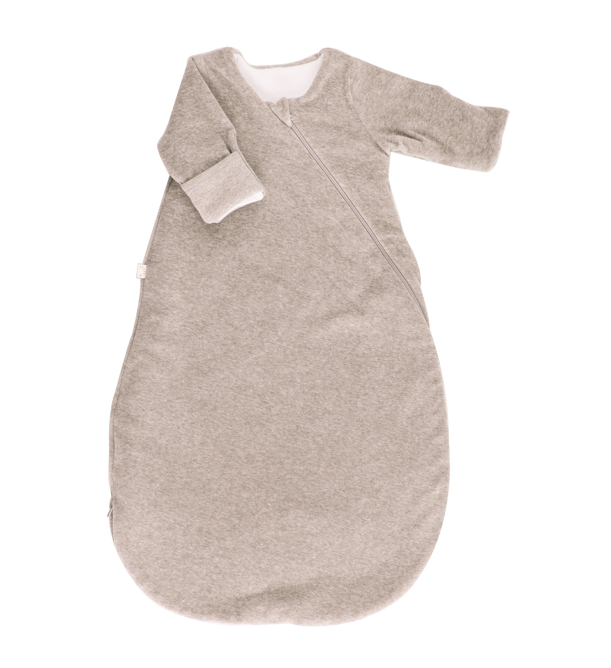 Popolini Nicki Ärmel Baby Schlafsack 60cm Newborn Beige