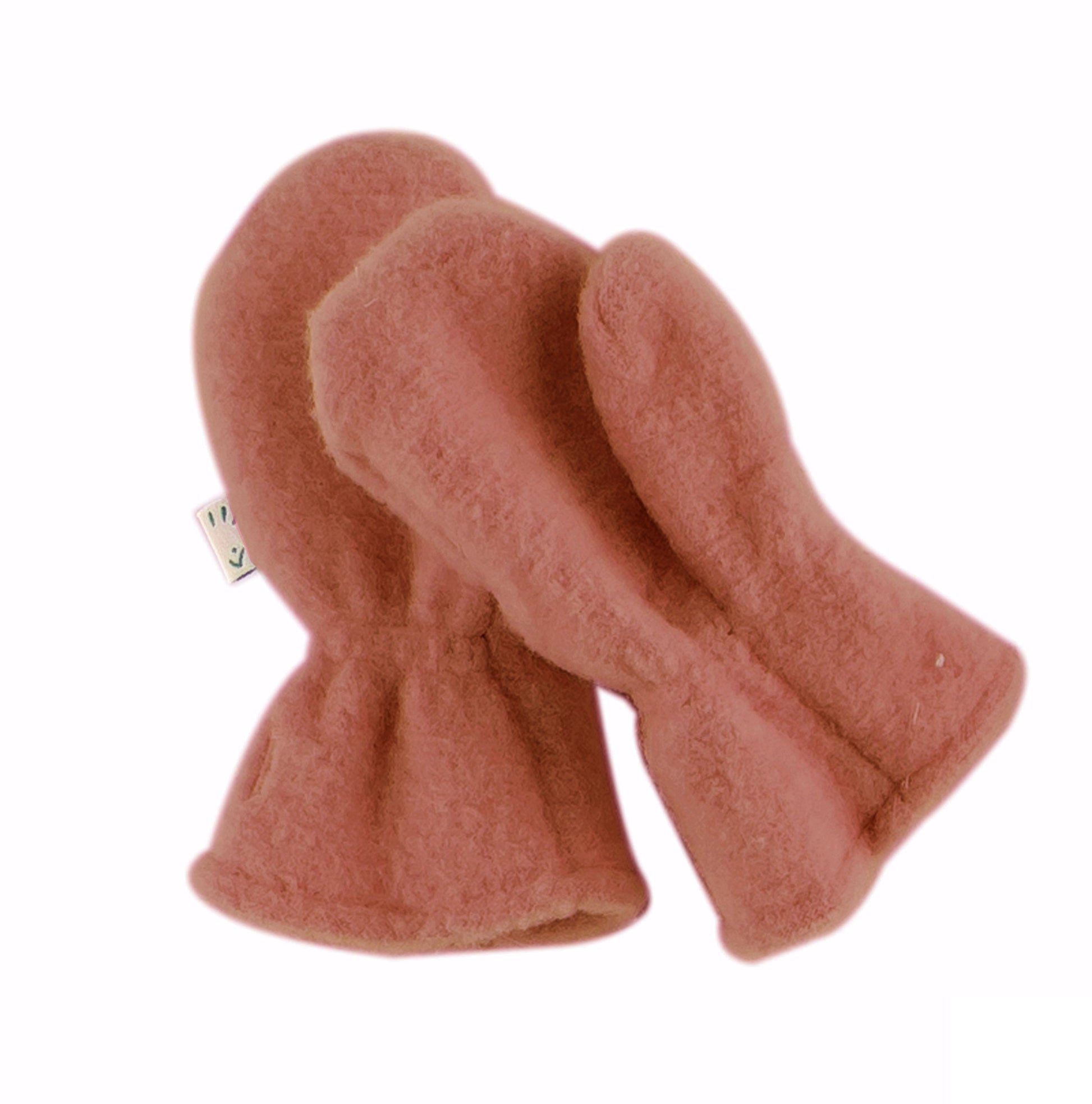 iobio handschuhe Iobio Wollvlies Babyfäustel Babyhandschuhe Vintage Rose – Baby-Weingart