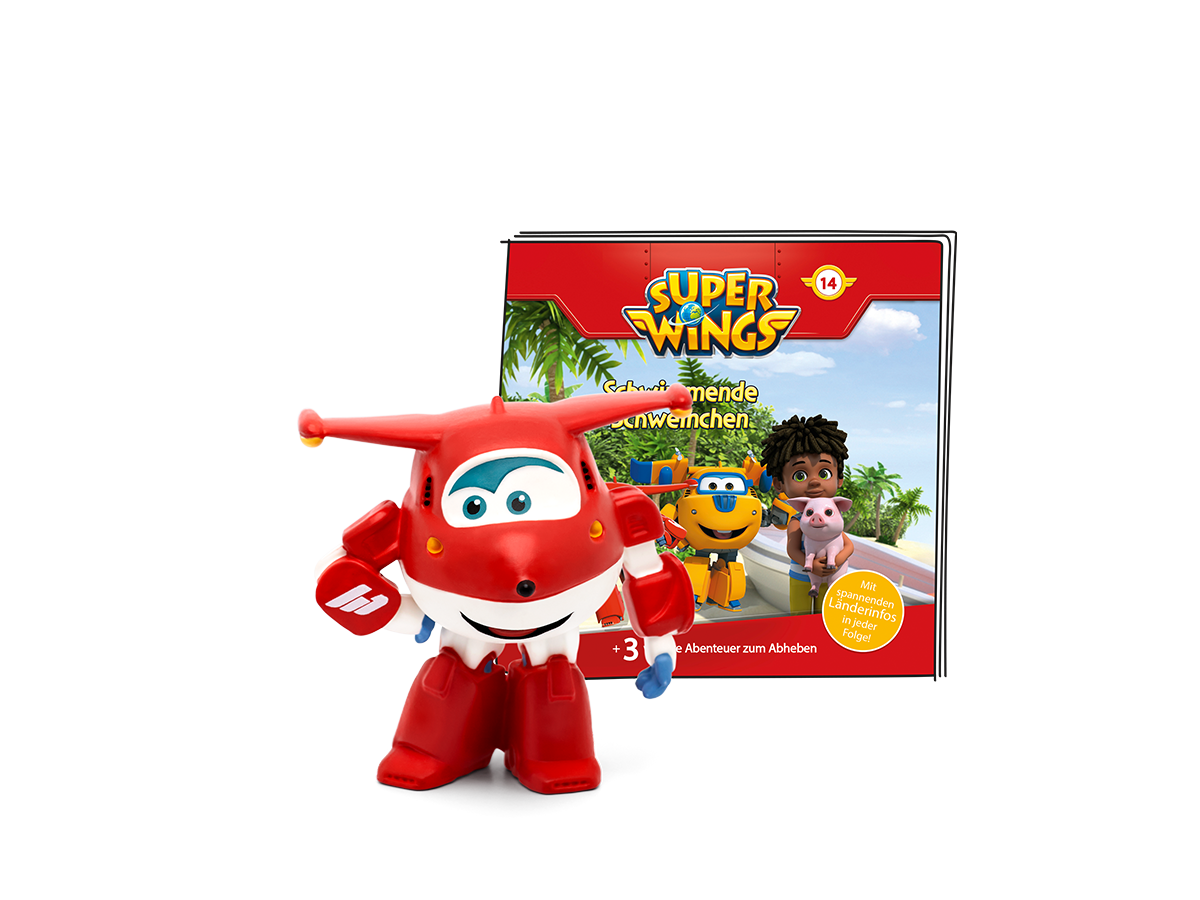 tonies Hörfigur für Toniebox: Super Wings Schwimmende Schweinchen