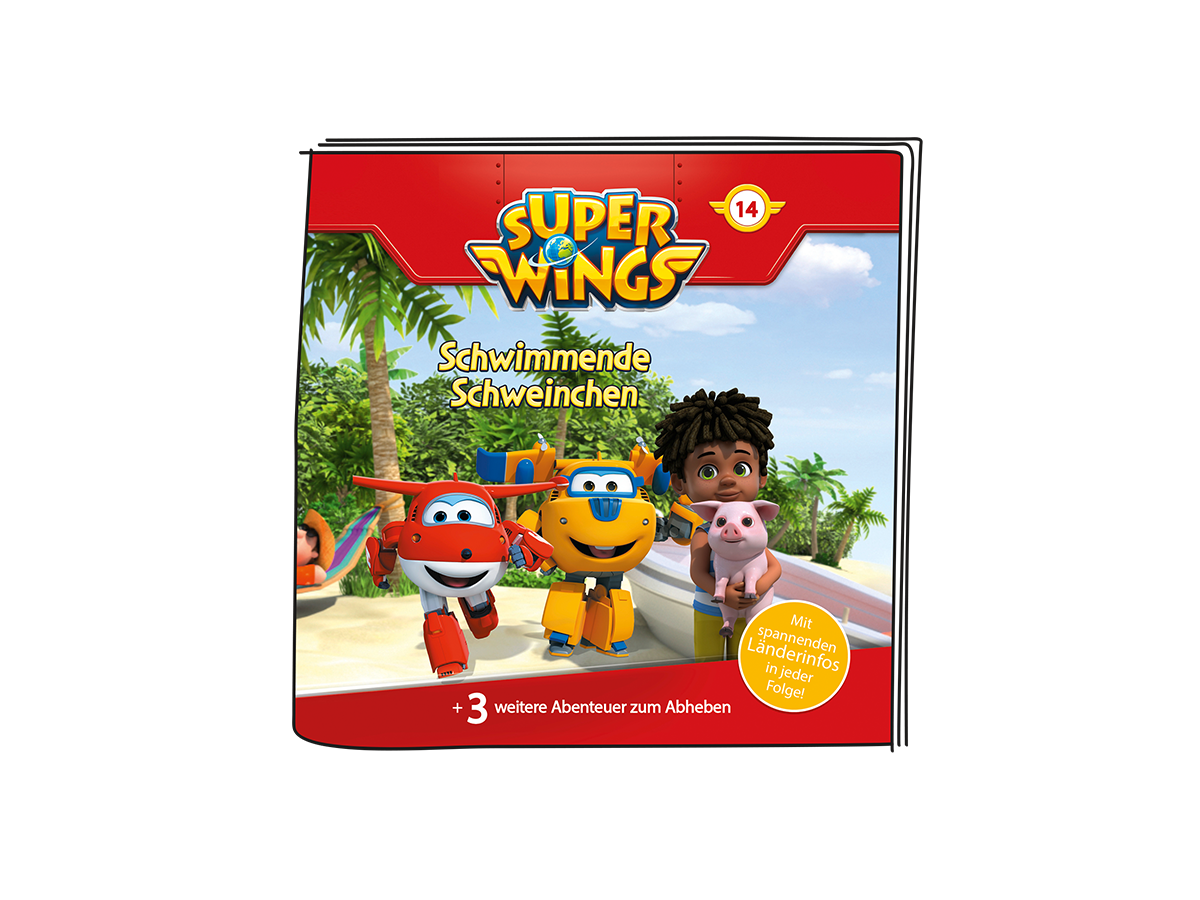 tonies Hörfigur für Toniebox: Super Wings Schwimmende Schweinchen