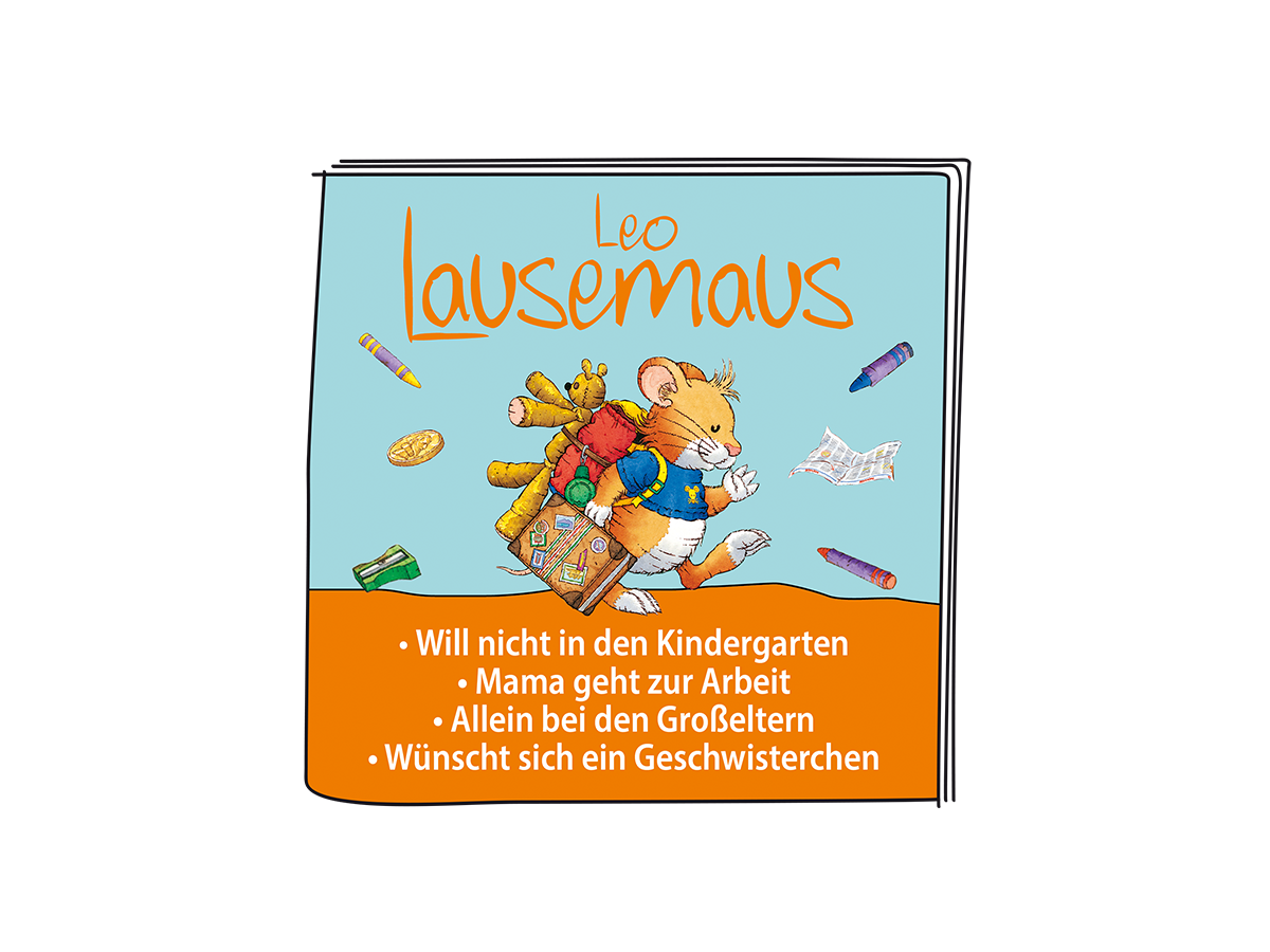 tonies Hörfigur für Toniebox: Leo Lausemaus Das Original-Hörspiel zu den Büchern 4