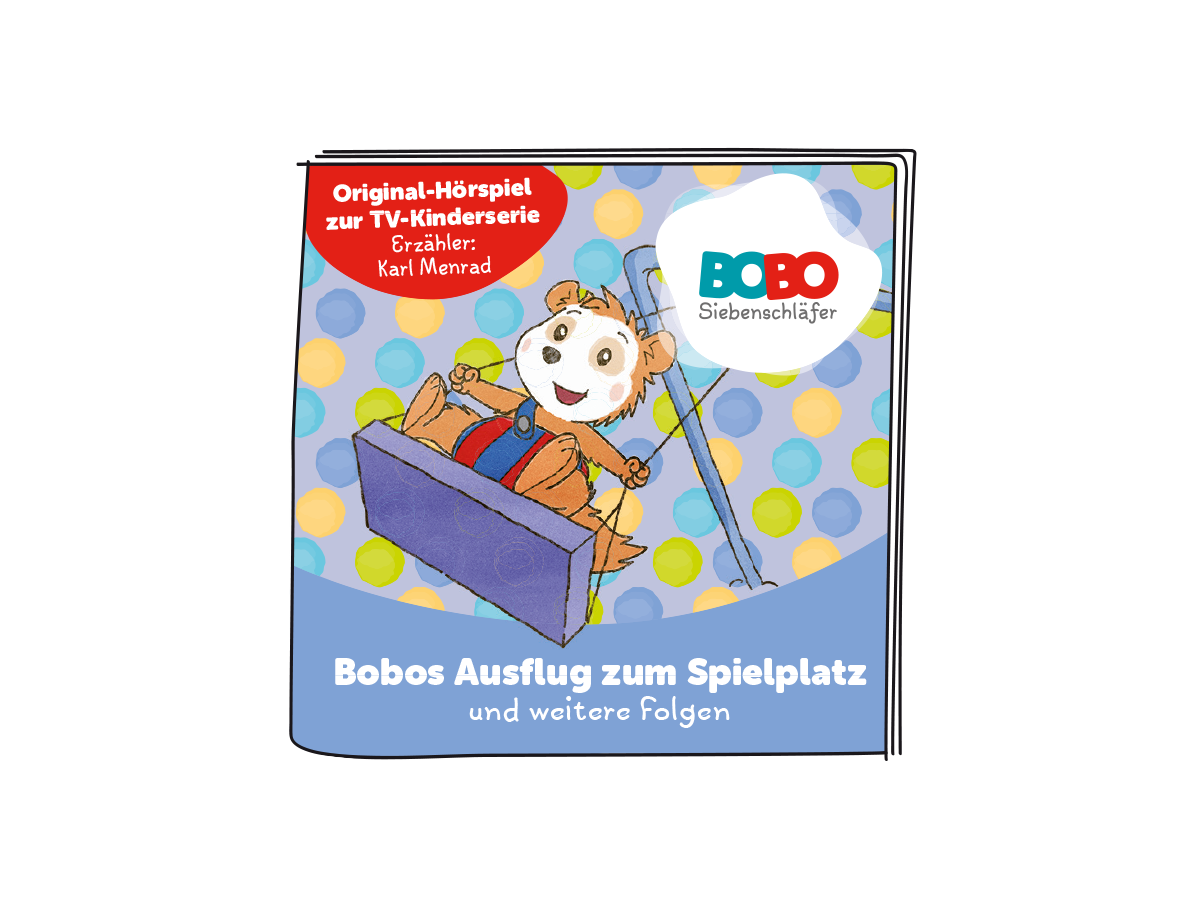 tonies Hörfigur für Toniebox: Bobo Siebenschläfer Bobos Ausflug zum Spielplatz