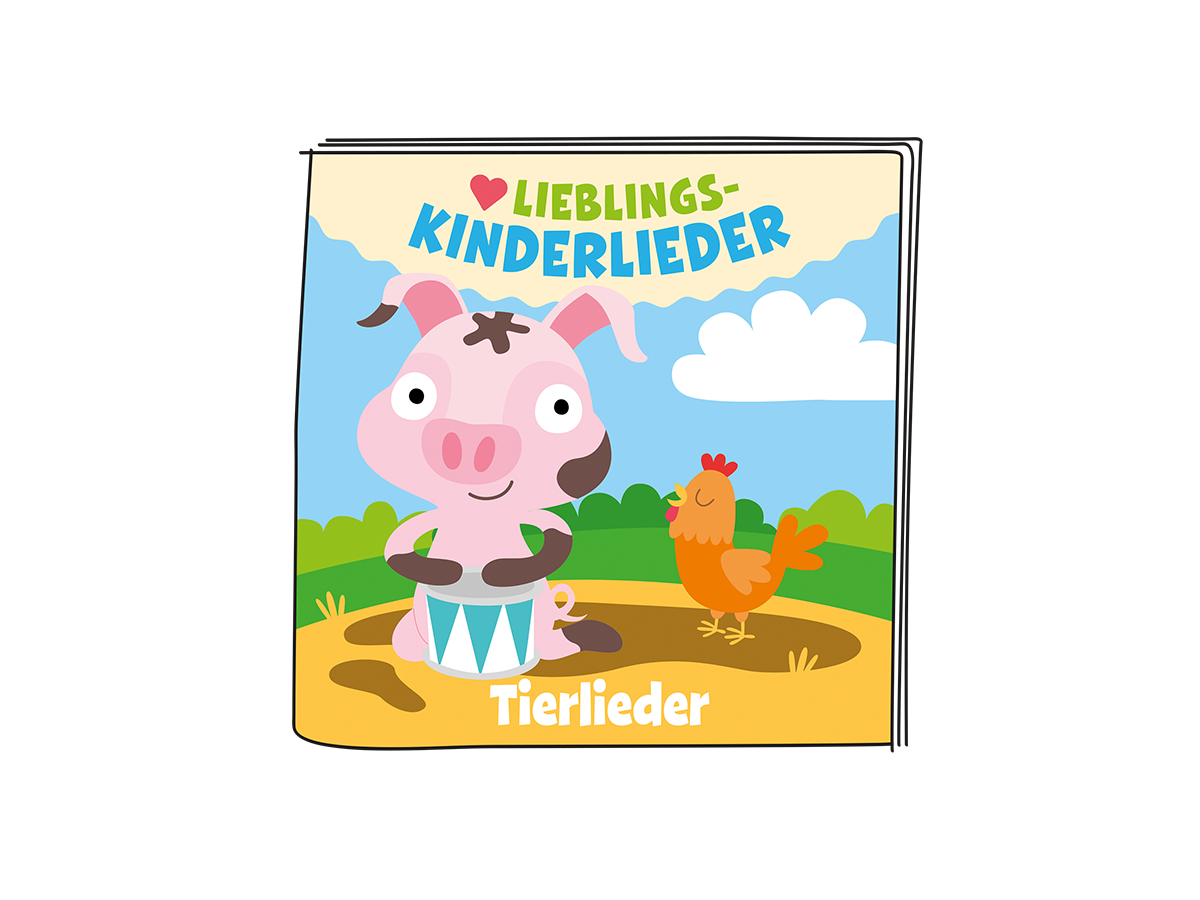 tonies Hörfigur für Toniebox: Lieblings-Kinderlieder – Tierlieder