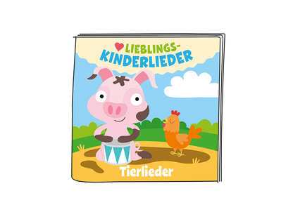 tonies Hörfigur für Toniebox: Lieblings-Kinderlieder – Tierlieder