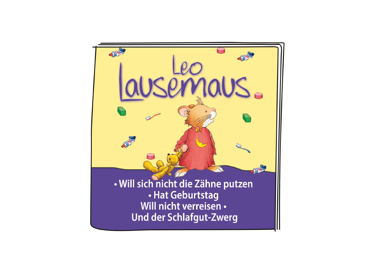 tonies Hörfigur für Toniebox: Leo Lausemaus Das Original-Hörspiel zu den Büchern 5