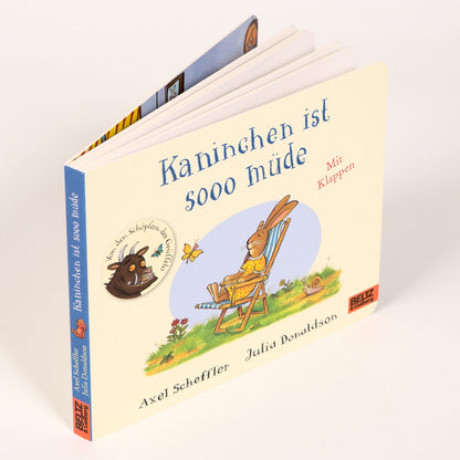 Das Kaninchen ist soo müde Klappenbuch von Scheffler & Donaldson