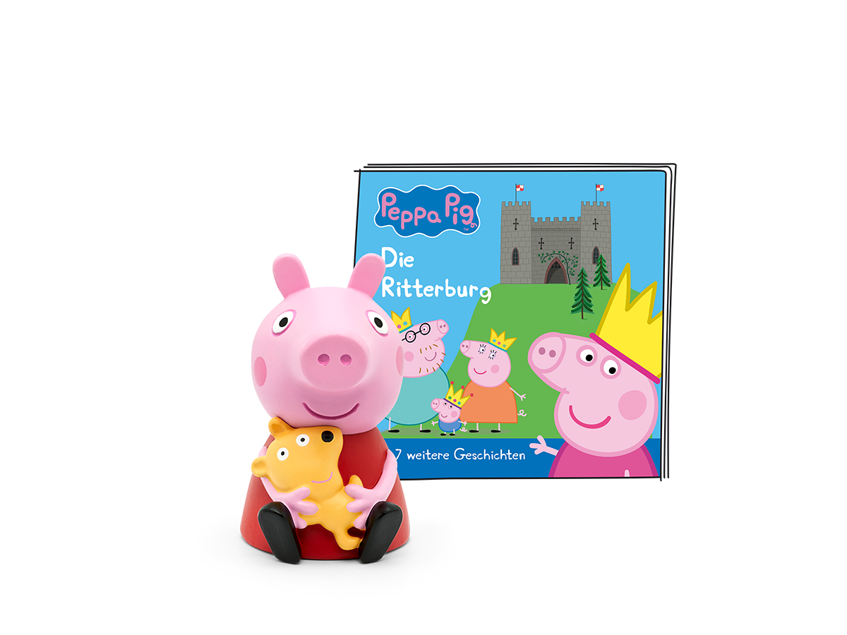 tonies Hörfigur für Toniebox: Peppa Pig Die Ritterburg und 7 weitere Geschichten