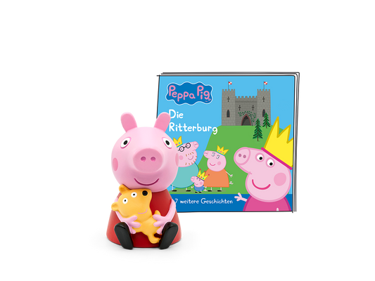 tonies Hörfigur für Toniebox: Peppa Pig Die Ritterburg und 7 weitere Geschichten