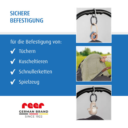Reer Clip & Go Rings Befestigungsringe 12er