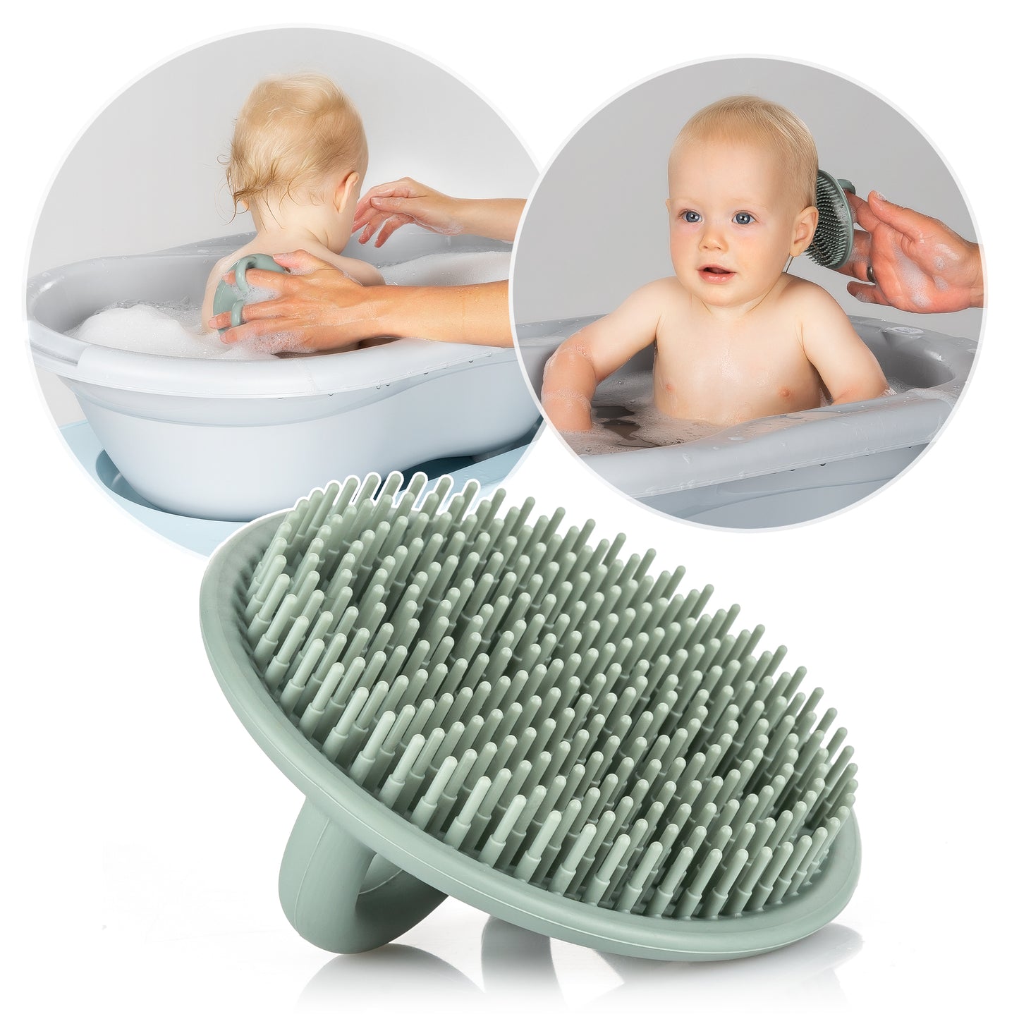 reer BabyCare Badebürste aus weichem Silikon 0m+