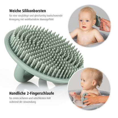 reer BabyCare Badebürste aus weichem Silikon 0m+