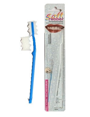 Dr. Boehm's Soft Rubber Dentalschwamm Zahnbürste