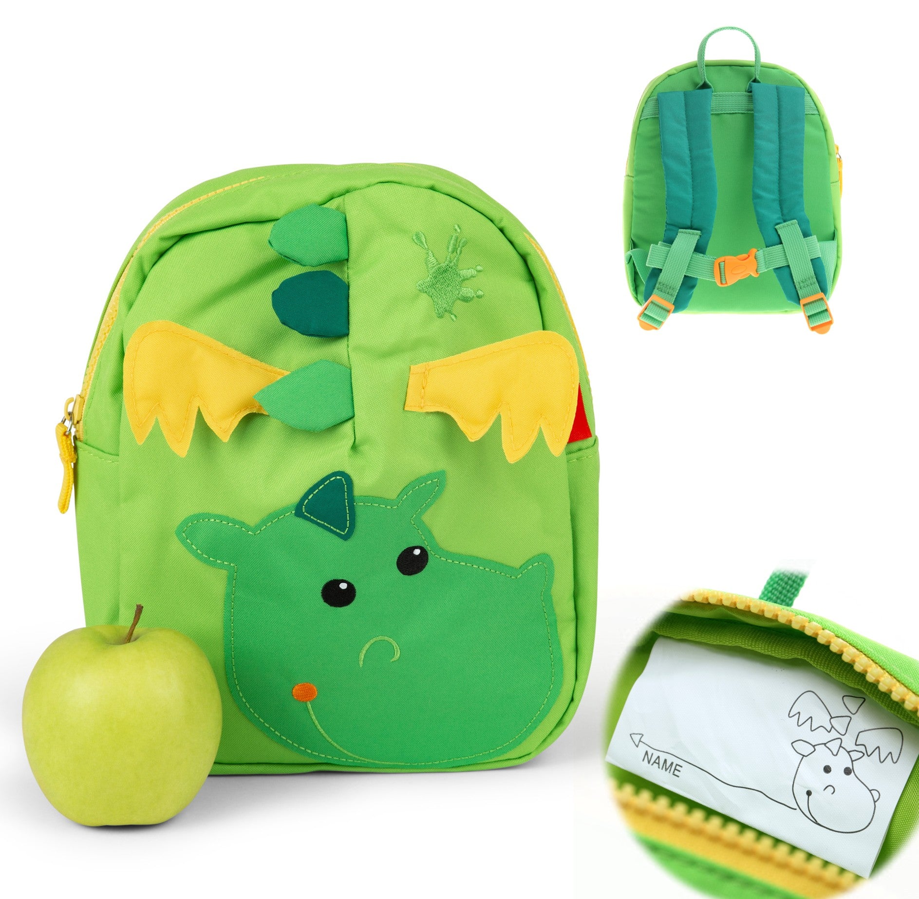 Sigikid Mini Rucksack Dino Grün