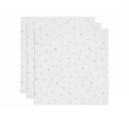 Jollein Mulltücher 70x70cm Lovely Birds 3er Pack