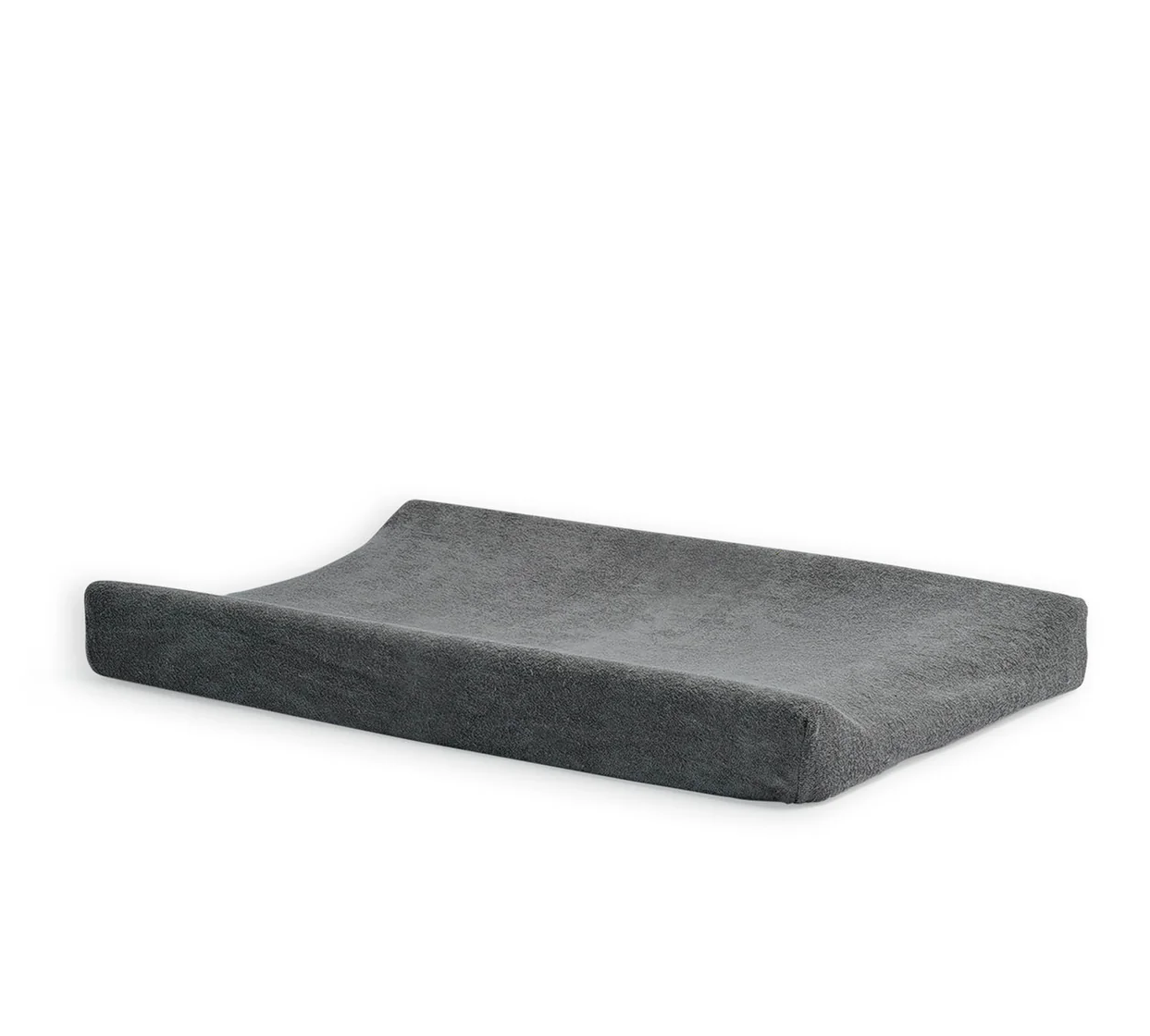 Jollein Wickelauflagenbezug Frottee  50x70cm - Schwarz oder Grau