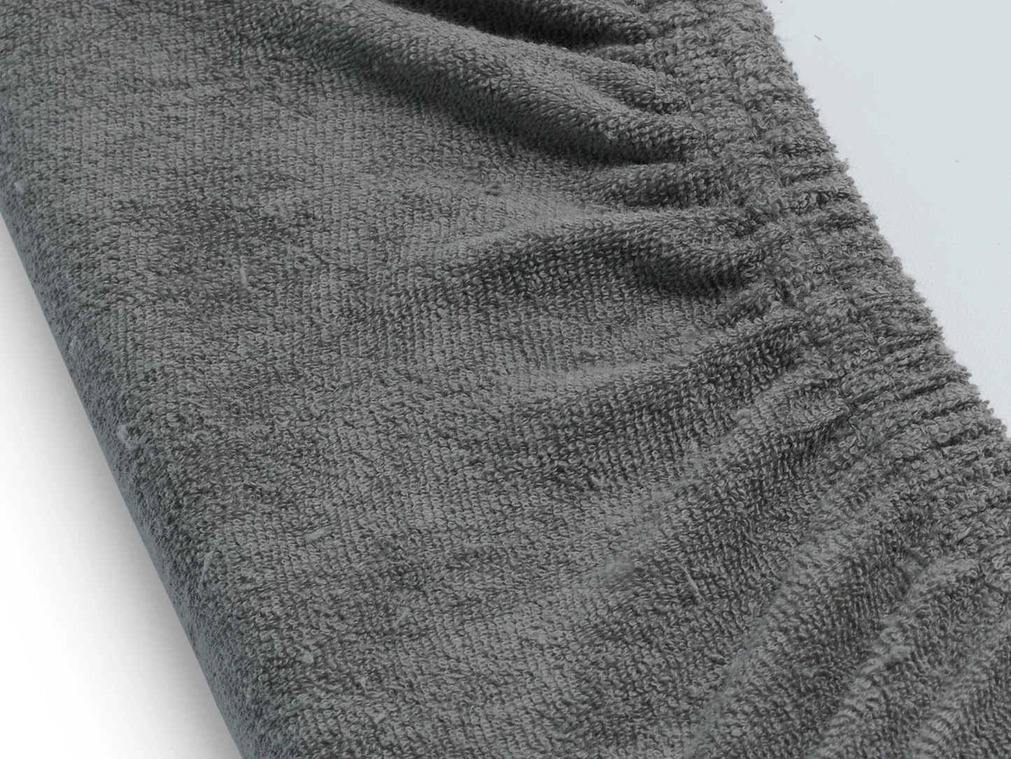 Jollein Wickelauflagenbezug Frottee  50x70cm - Schwarz oder Grau