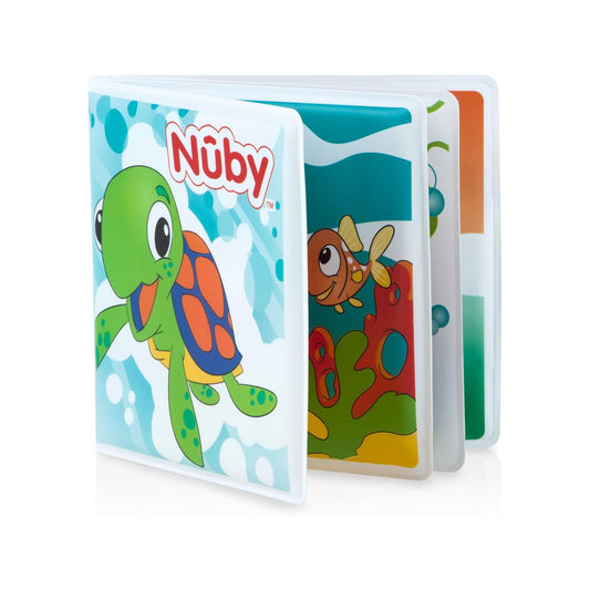 NUBY Badespielzeug Buntes Badebuch 6m+