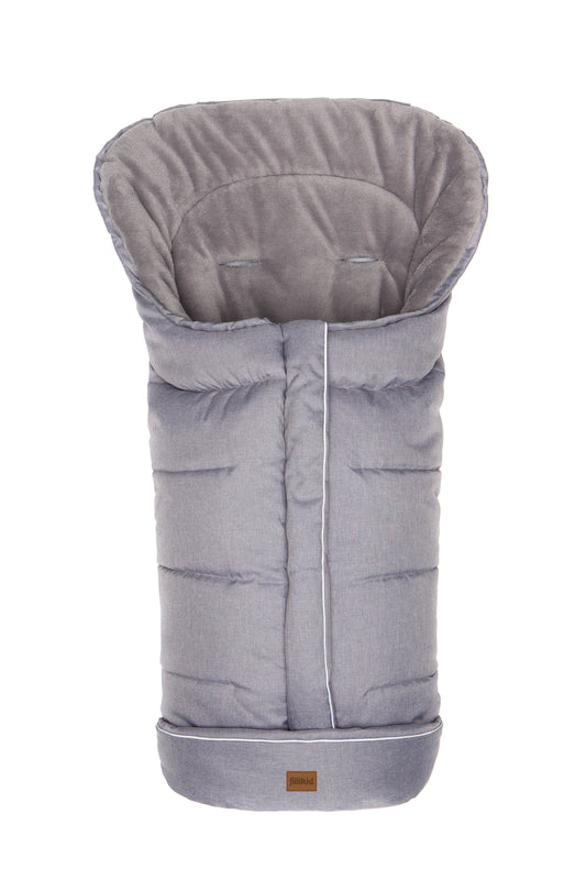 Fillikid Winter Thermo Fußsack K2 Pongee Hellgrau Melange