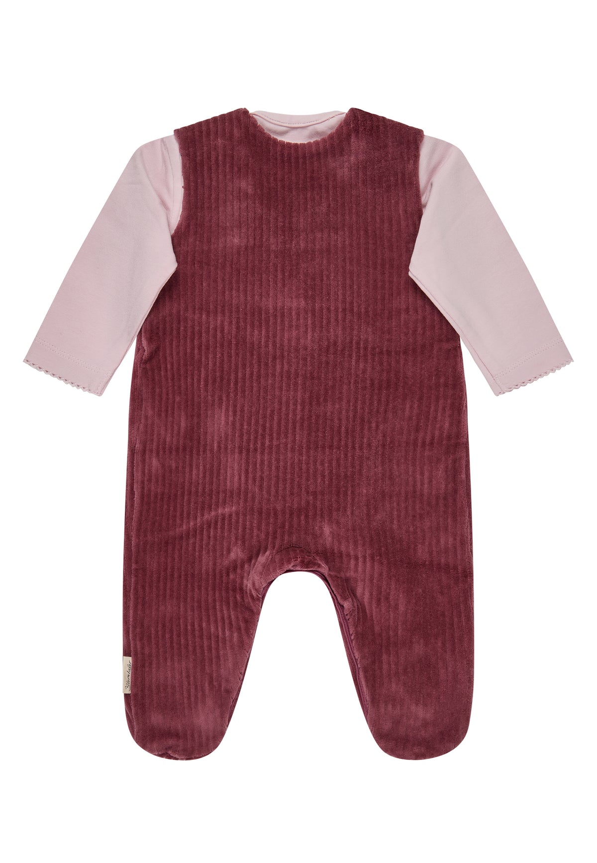 Sterntaler Nicki Cord Stramplerset Bärchen Beere Rückseite