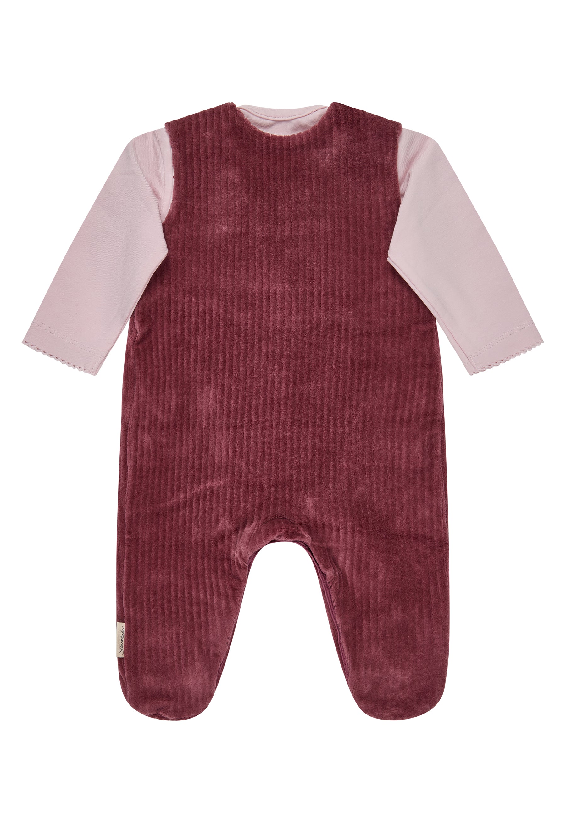 Sterntaler Nicki Cord Stramplerset Bärchen Beere Rückseite