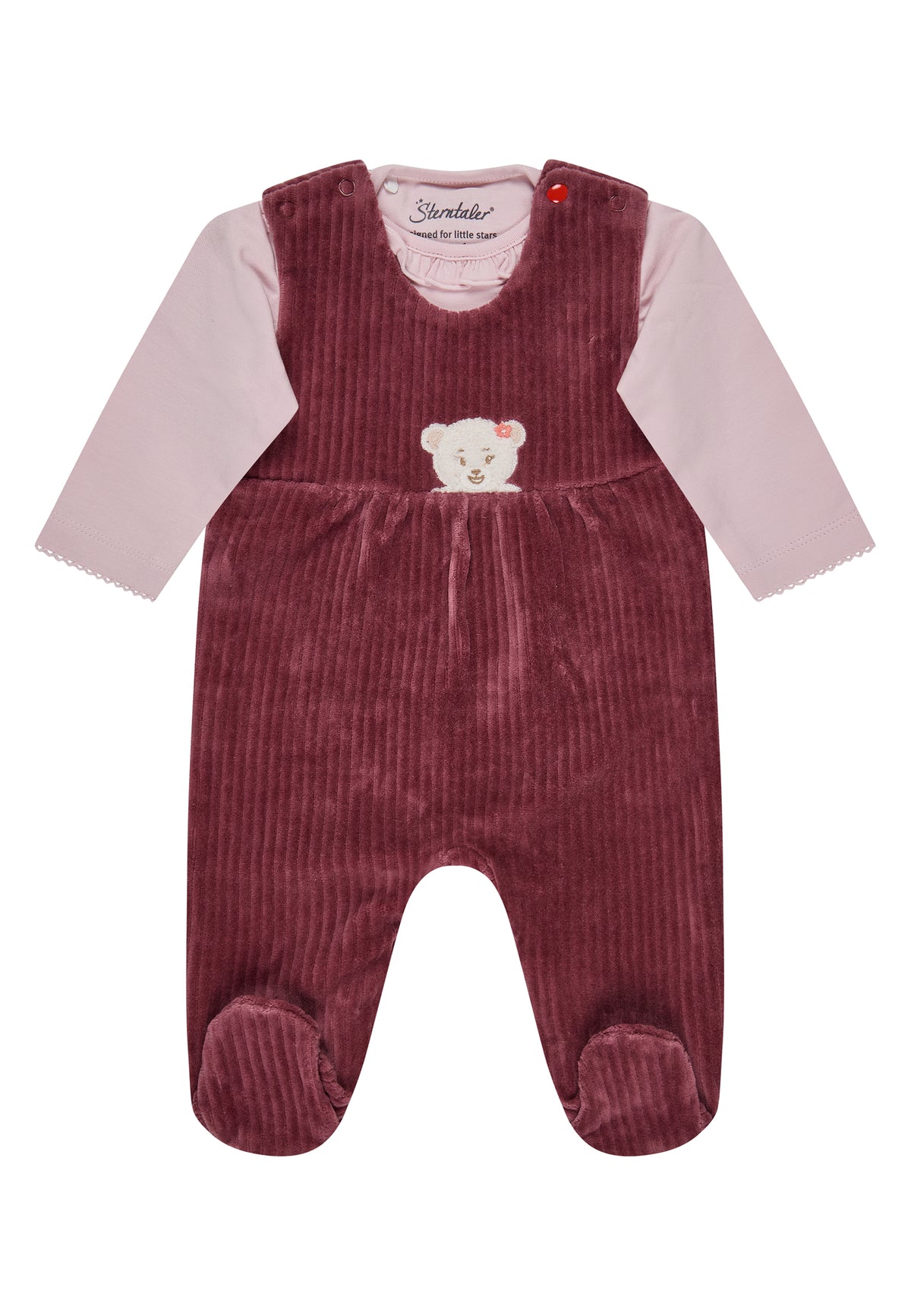 Sterntaler Nicki Cord Stramplerset Bärchen Beere
