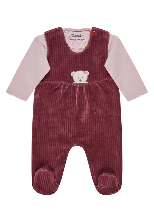 Sterntaler Nicki Cord Stramplerset Bärchen Beere