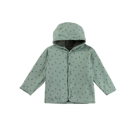 Sterntaler Baby Wendejacke mit Kapuze Waldgrün