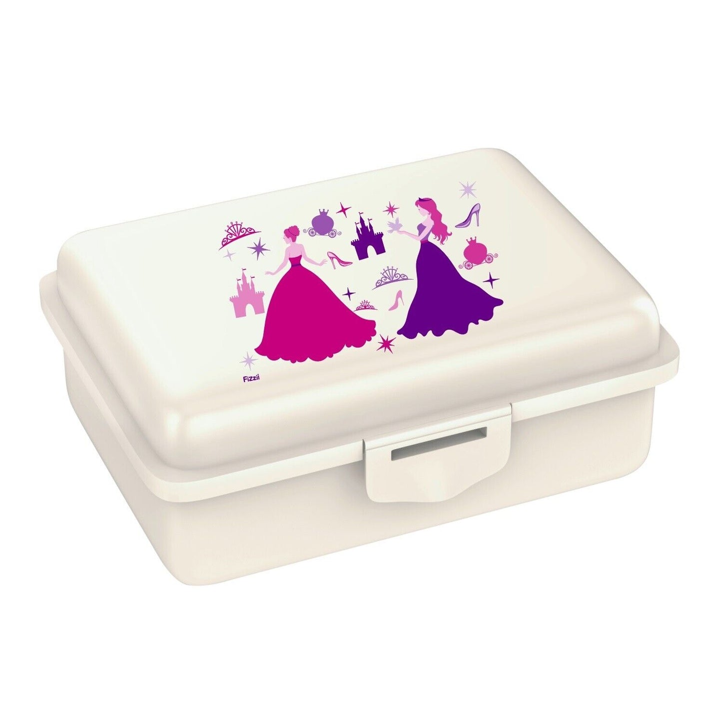 Fizzii Bunte Lunchbox Brotdose Kinderbrotdose mit Trennfach