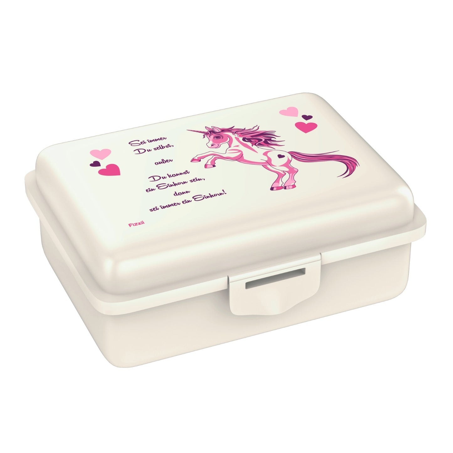 Fizzii Bunte Lunchbox Brotdose Kinderbrotdose mit Trennfach