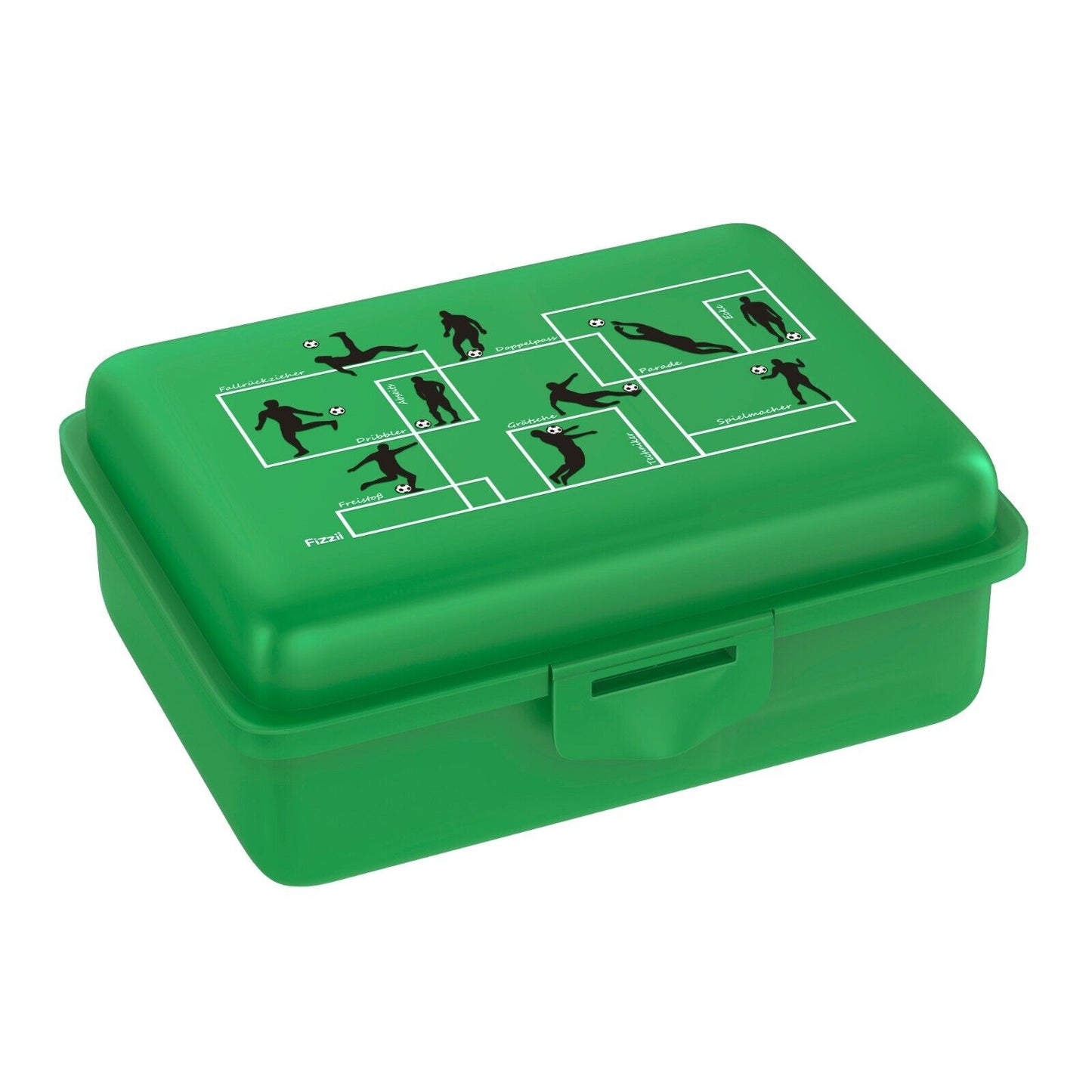Fizzii Bunte Lunchbox Brotdose Kinderbrotdose mit Trennfach