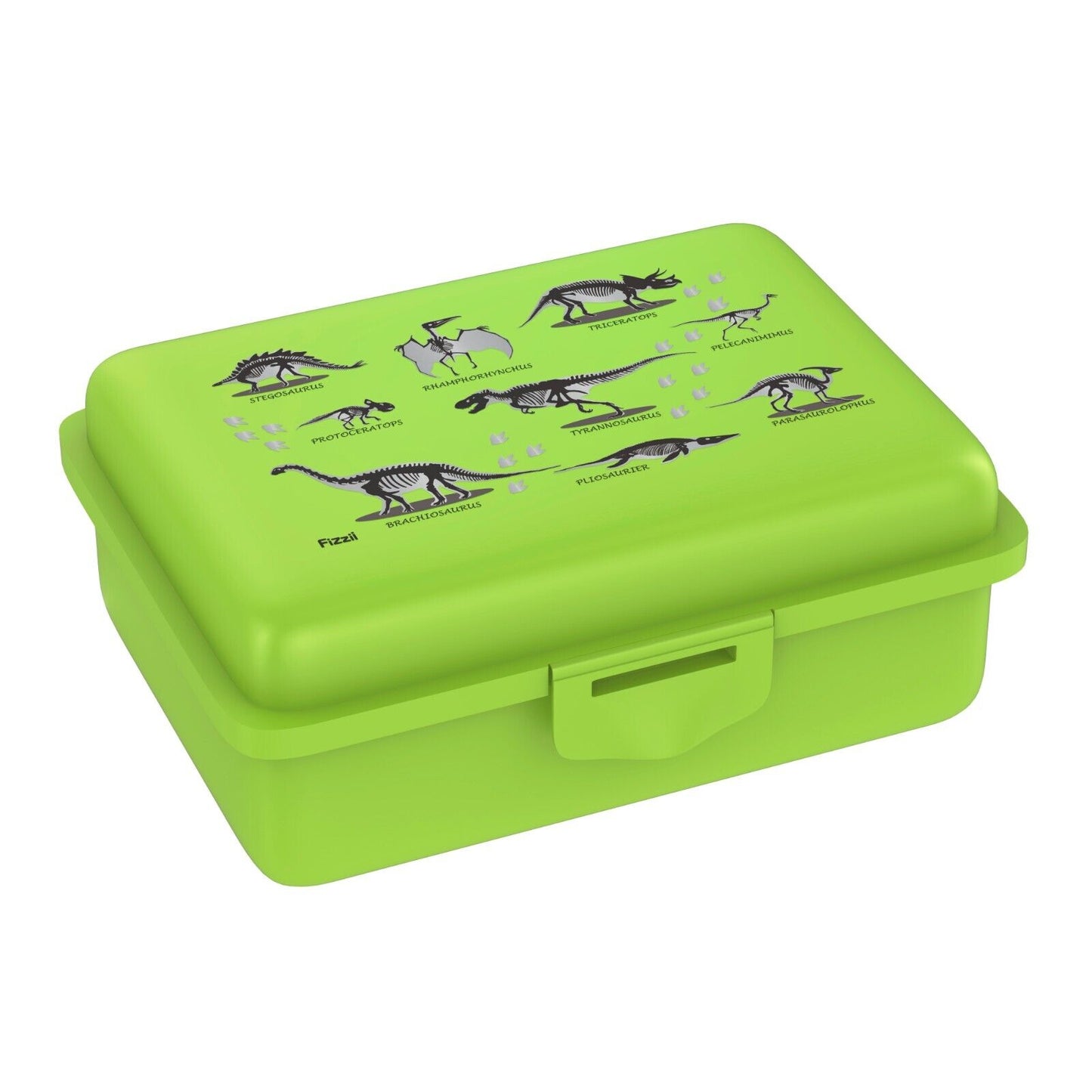 Fizzii Bunte Lunchbox Brotdose Kinderbrotdose mit Trennfach