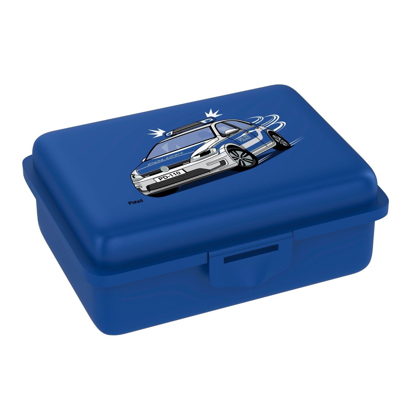 Fizzii Bunte Lunchbox Brotdose Kinderbrotdose mit Trennfach