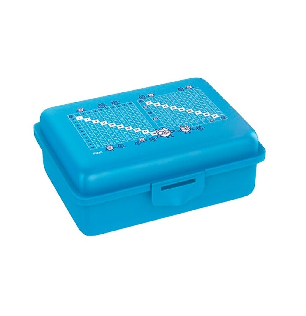Fizzii Bunte Lunchbox Brotdose Kinderbrotdose mit Trennfach